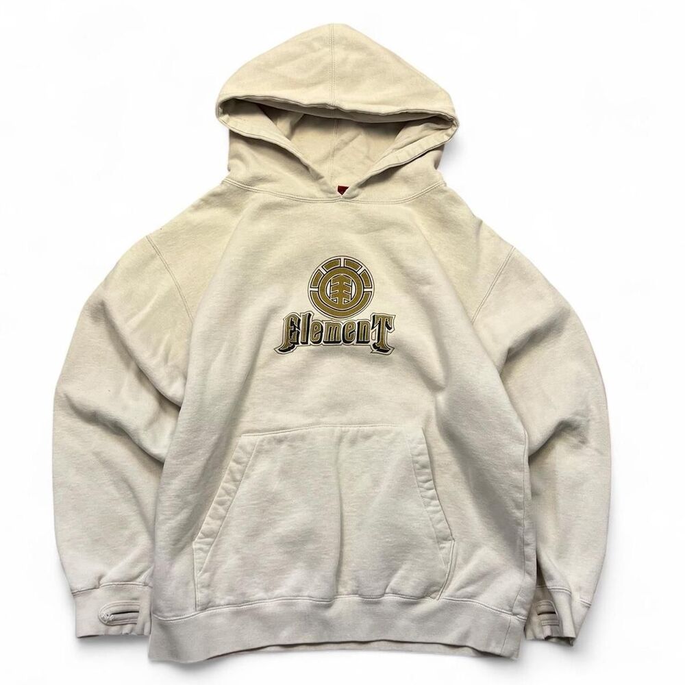 Vintage Element Women's Cream and White Hoodie